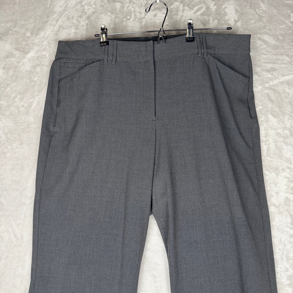 Lane Bryant Grey‎ Dress Pants Women's Business Casual Trousers Size 22